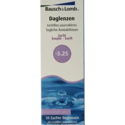 Bausch + Lomb Daglenzen -3.25 (30 stuks)
