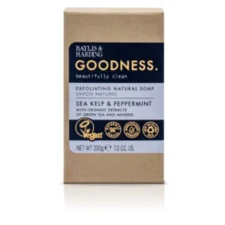 Baylis & Harding Soap Goodness Sea Kelp & Peppe Rmint (200 gr)