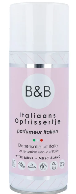 B&B Italiaans Opfrissertje Witte Musk (400 ml)
