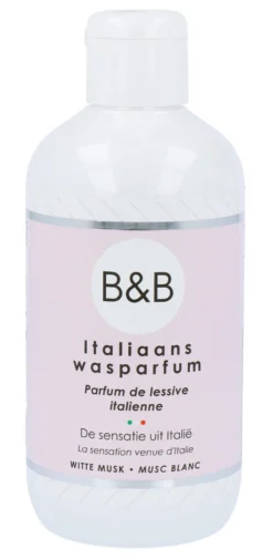 B&B Italiaans Wasparfum Witte Musk (250 ml)