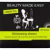 Beauty Made Easy Oil Blotting Sheets Green Tea (80 stuks)