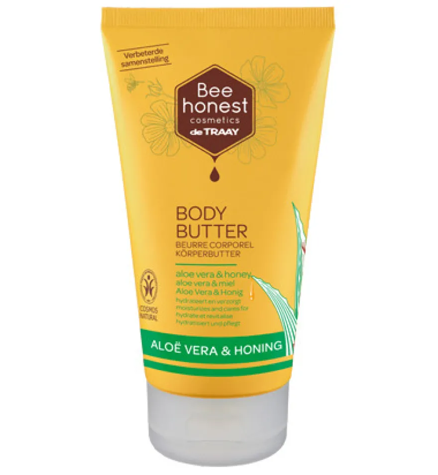 Bee Honest Bodybutter aloe vera & honing (150 ml)