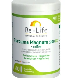 Be-Life Curcuma magnum 3200 + piperine bio (60 softgels)
