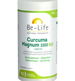 Be-Life Curcuma magnum 3200 + piperine bio (90 softgels)