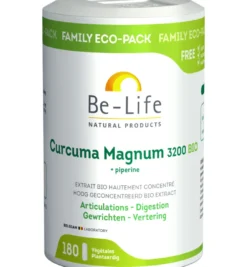 Be-Life Curcuma magnum 3200 & piperine bio (180 softgels)