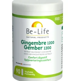 Be-Life Gember 1200 bio (90 vega capsules)