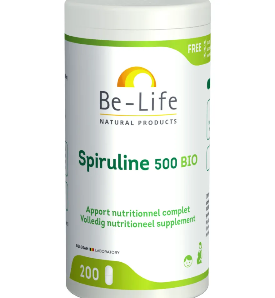 Be-Life Spiruline 500 Bio (200 tabletten)