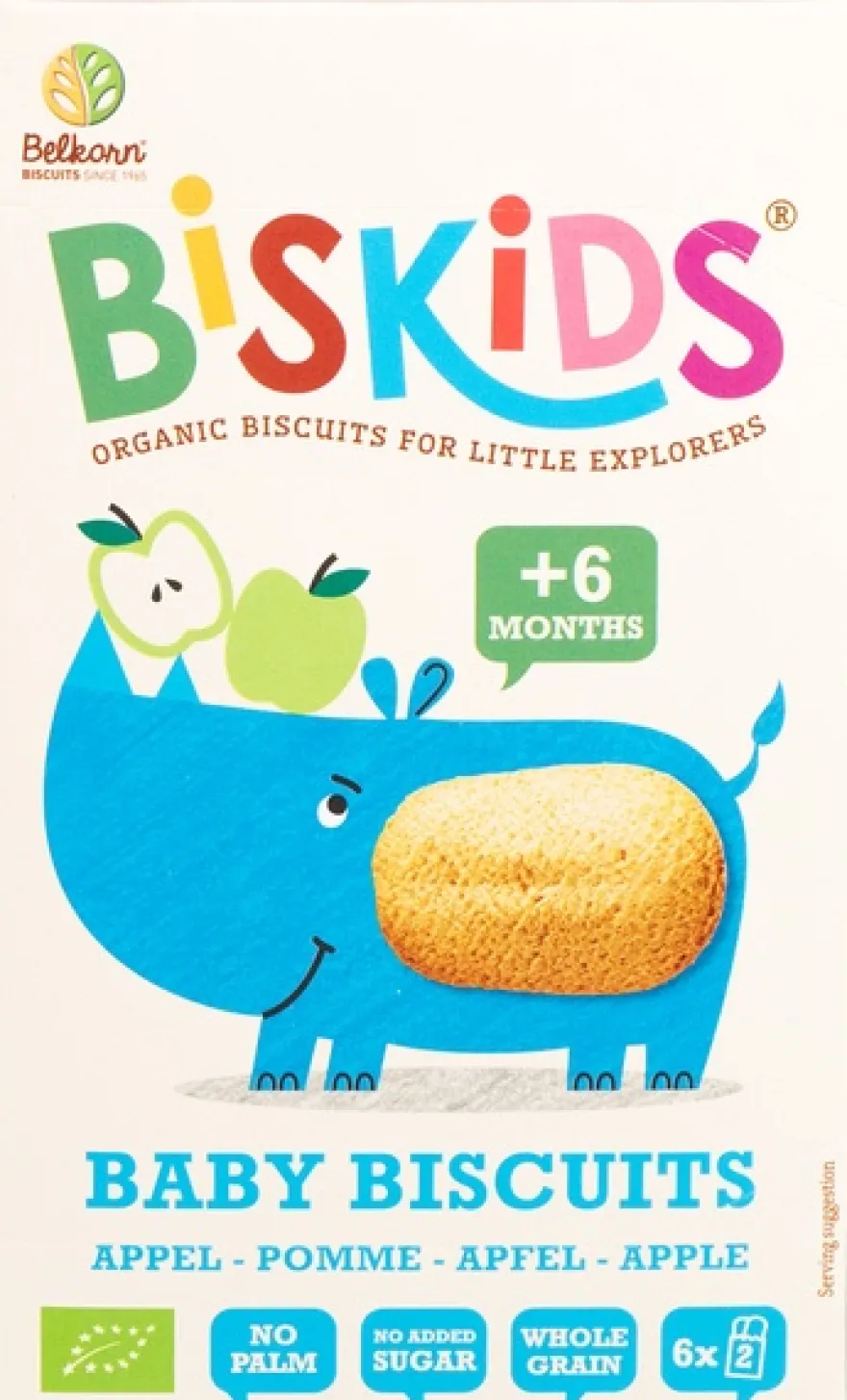 Belkorn Biscuits Babykoekjes Appel (120 gr)