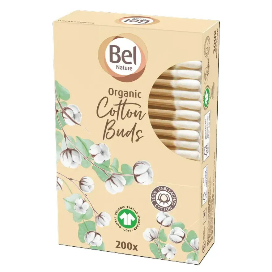 Bel Nature Wattenstaafjes (200 stuks)