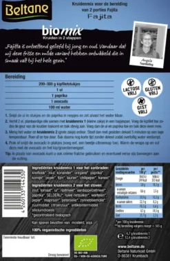 Beltane Fajita Kruidenmix (17 gr)