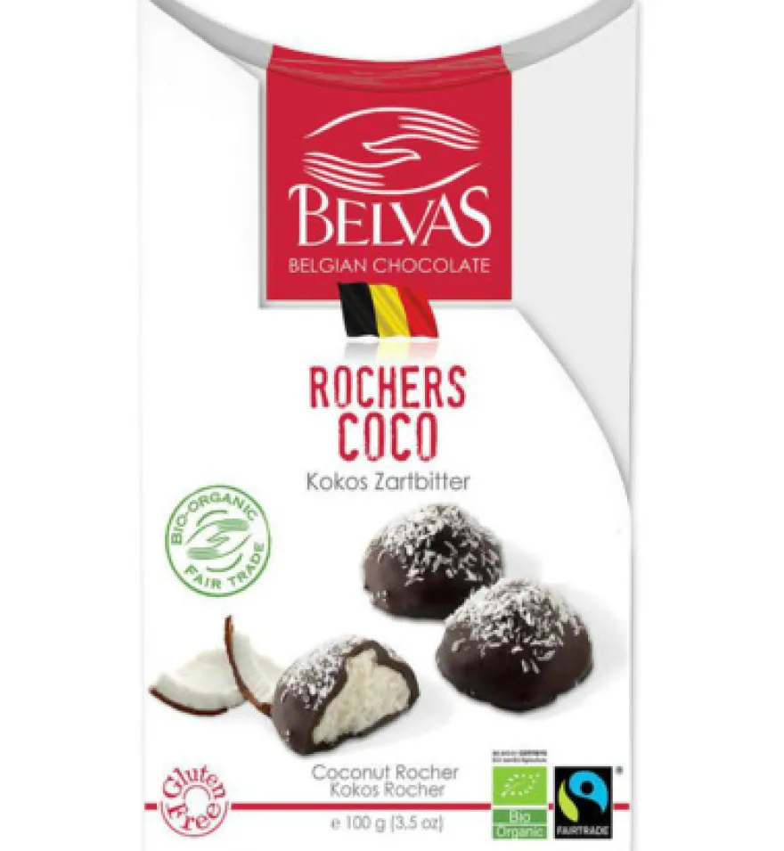 Belvas Kokos rocher bio (100 gr)