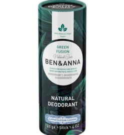 Ben & Anna Deodorantgreen fusion papertube (40 gr)