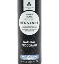 Ben & Anna Deodorant urban black papertube (40 gr)