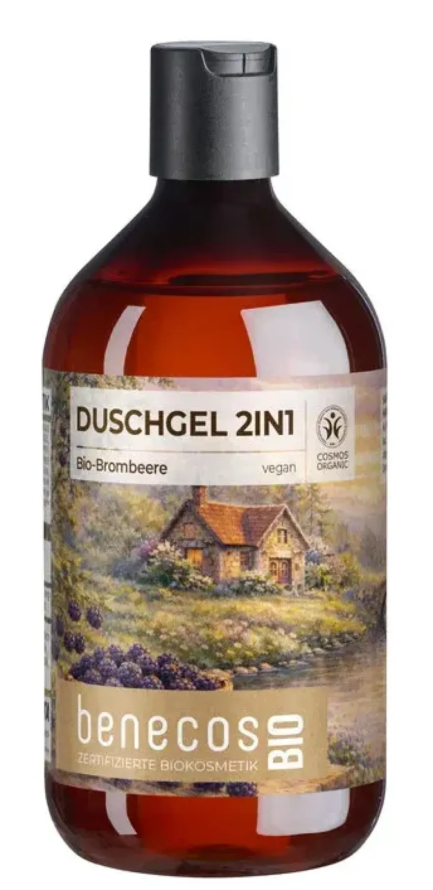 Benecos Bio 2-in-1 Douchegel Blackberry (500 ml)