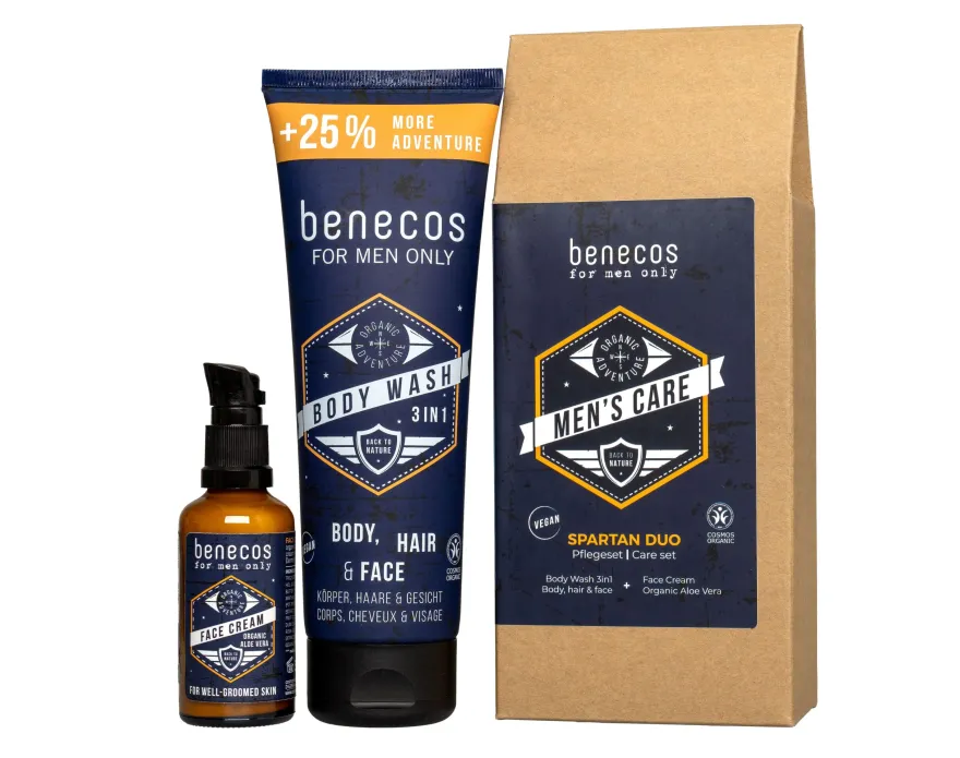 Benecos For Men Only Gift Set Spartan Duo (1 stuk)