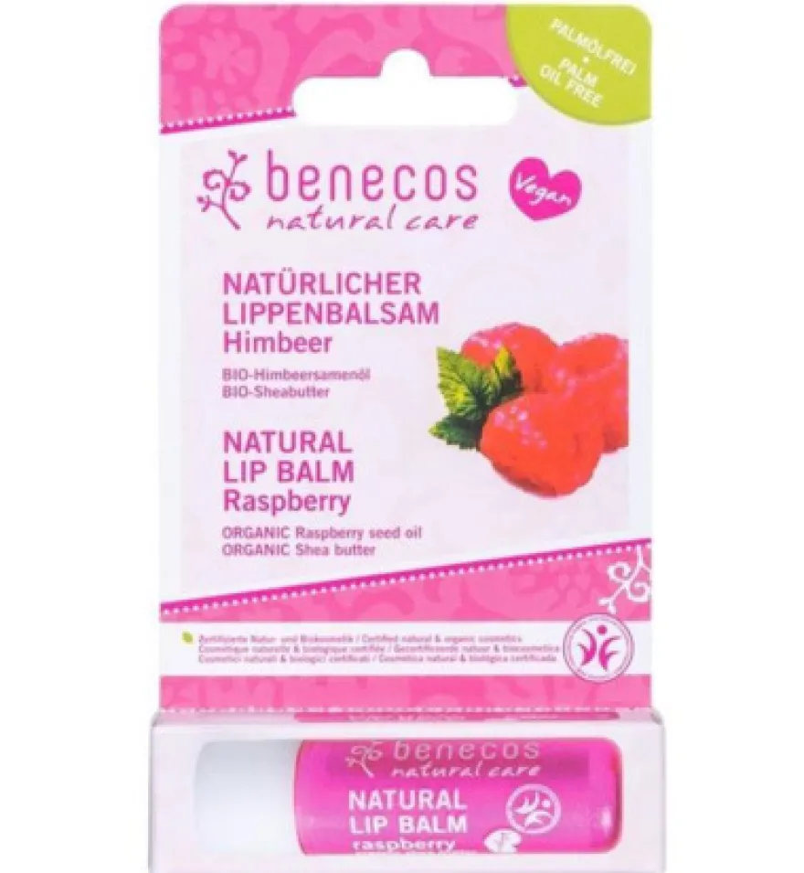 Benecos Natural Lipbalm Raspberry Vegan (4,7 gr)