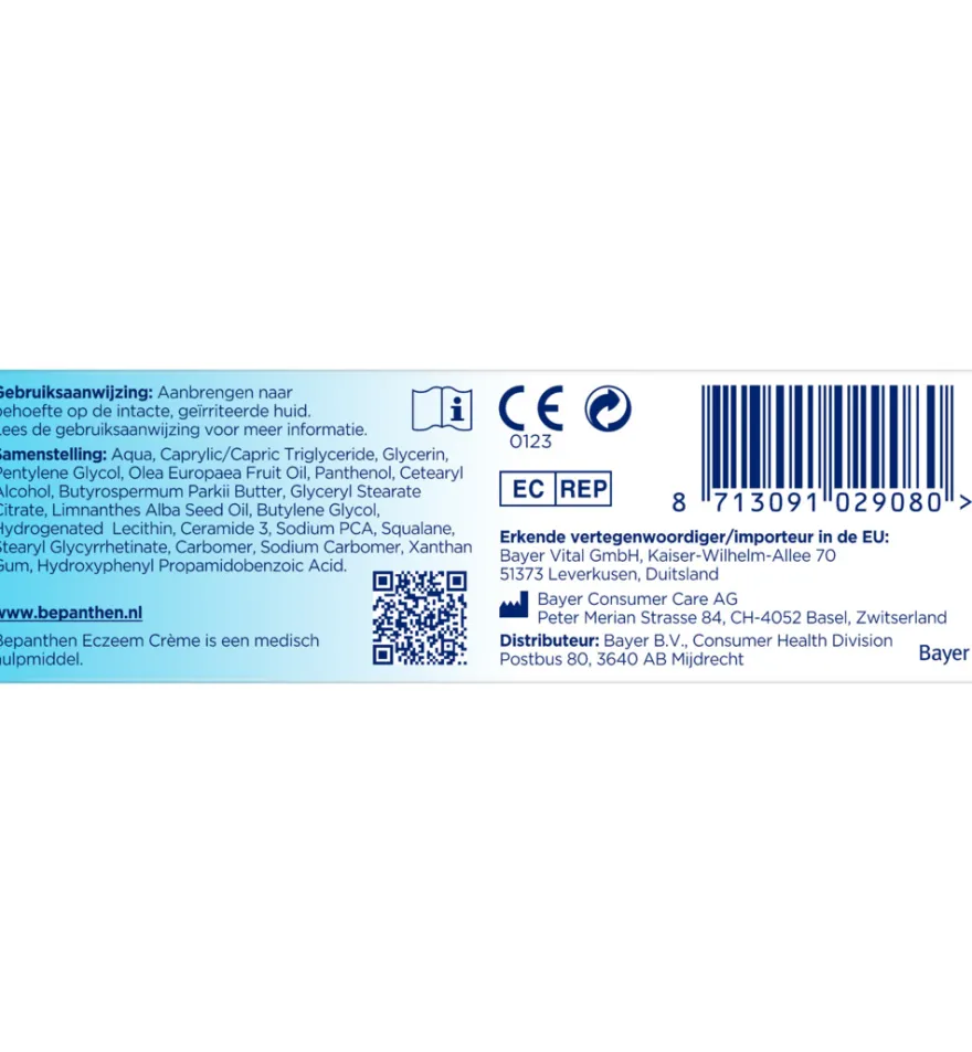 Bepanthen Eczeem creme (20 gr)