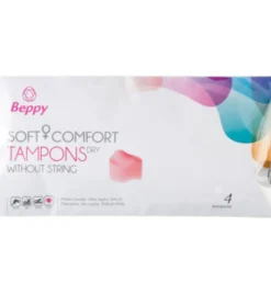 Beppy Soft+ Comfort Tampons Dry (4 stuks)