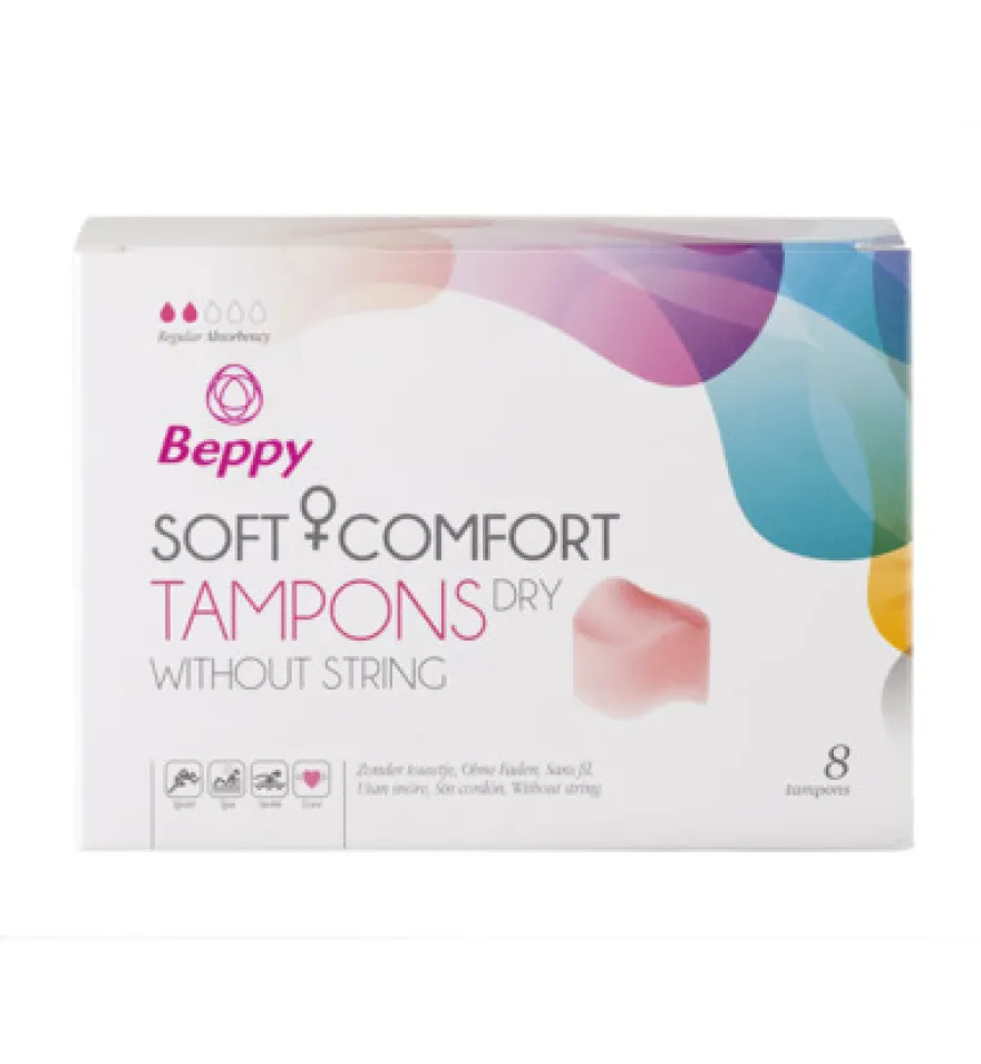 Beppy Soft+ Comfort Tampons Dry (8 stuks)