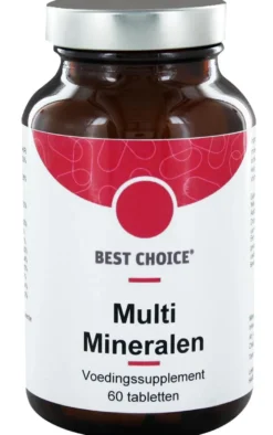 Best Choice Multi Mineralen Tabletten (60 tabletten)