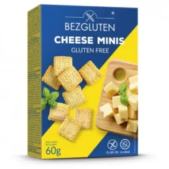 Bezgluten Cheese Minis Koekjes Glutenvrij (60 gr)