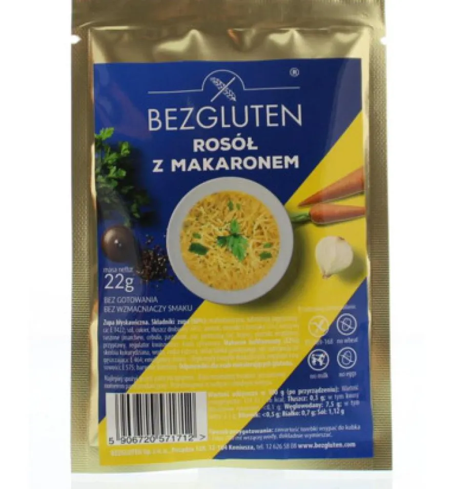 Bezgluten Kippensoep (22 gr)