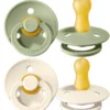 Bibs Fopspeen 18+ Maanden Ivory/sage (2 stuks)
