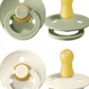 Bibs Fopspeen 6-18 Maanden Ivory/sage (2 stuks)