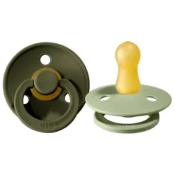 Bibs Fopspeen 0-6 Maanden Sage/hunter Green (2 stuks)