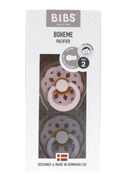 Bibs Fopspeen Maat 2 Blossom Lila (2 stuks)