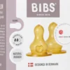 Bibs Medium Flow 2+ Maanden Flessenspenen (2 stuks)