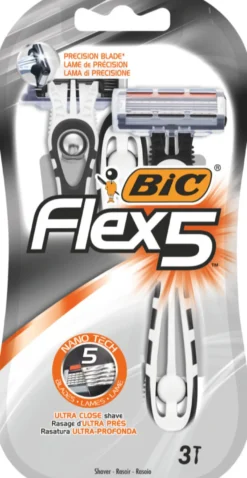 Bic Flex 5 Ultra Close – Scheermesjes (3 stuks)