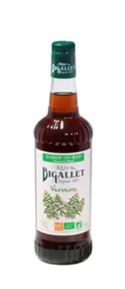 Bigallet Siroop Citroenverbena Bio (700 ml)