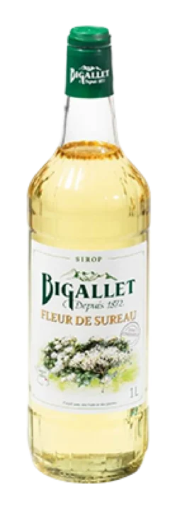 Bigallet Siroop Vlierbloesem Bio (700 ml)