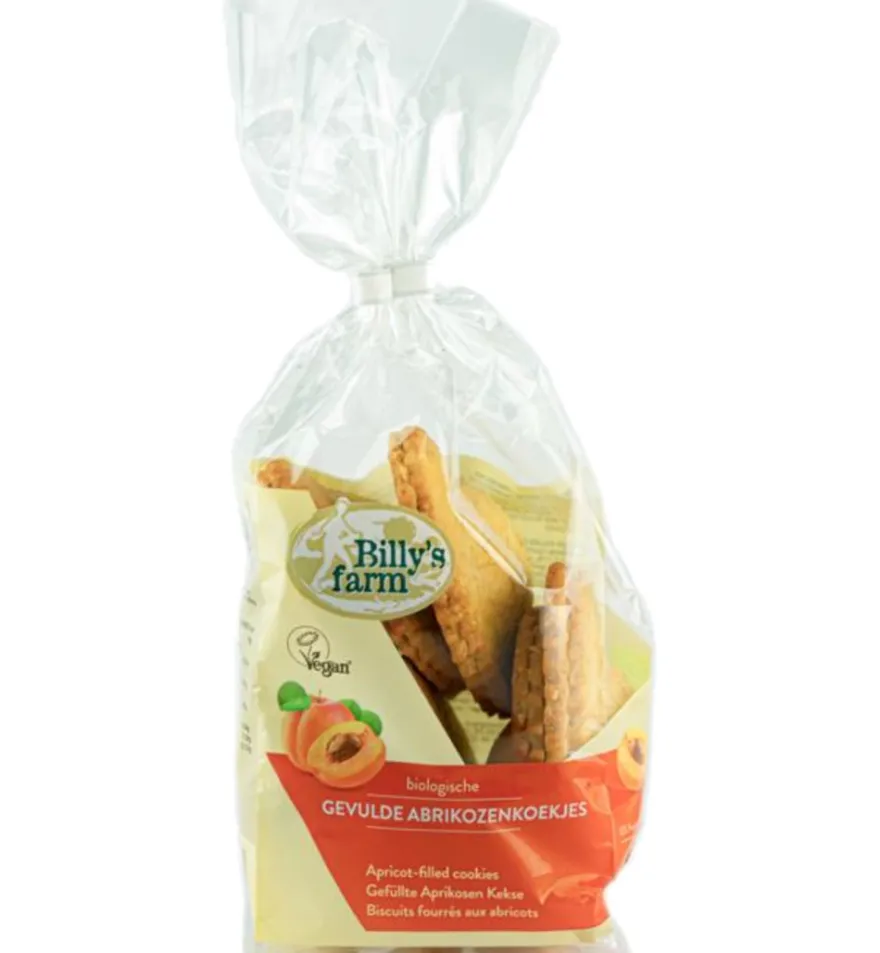 Billy’s Farm Abrikozenkoekje gevuld bio (200 gr)