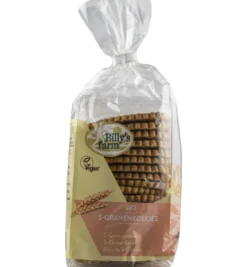 Billy’s Farmgranenkoekjes 5granen bio (175 gr)