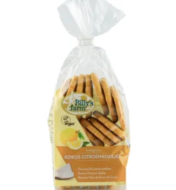 Billy’s Farm Kokos citroenkoekjes bio (175 gr)