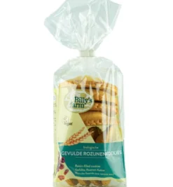 Billy’s Farm Rozijnenkoekjes gevuld bio (200 gr)