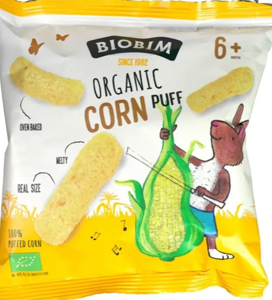 Biobim Biologische Mais Puffs 6+m (17 gr)