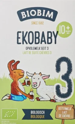 Biobim Ekobaby Opvolgmelk Geit 3 (400 gr)