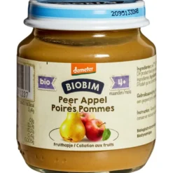 Biobim Fruithapje Appel Peer 4+ Mnd (125 gr)