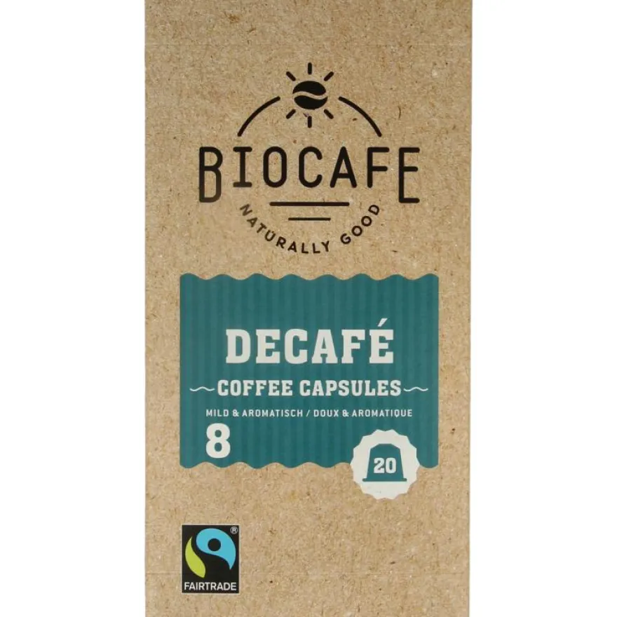 Biocafé Decafe Bio (20 stuks)