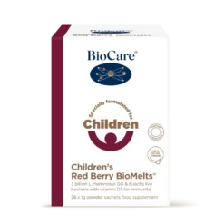 Biocare Rode Bessen Biomelts Voor Kinderen (28 zakjes)