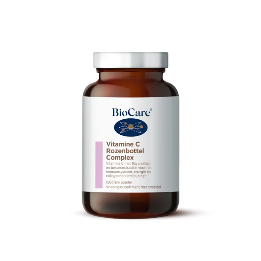 Biocare Vitamine C Rozenbottel Complex (150 gr)