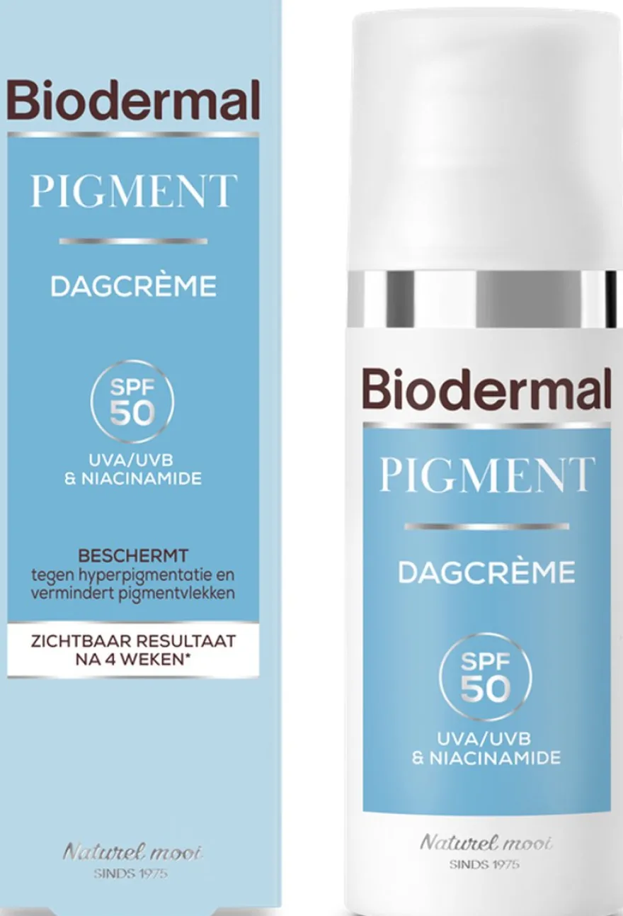 Biodermal Dagcreme anti-pigment SPF50 (50 ml)