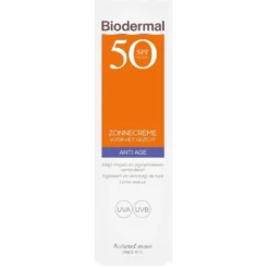 Biodermal SPF50 Anti Age Zonnecrème Gezicht (40 ml)