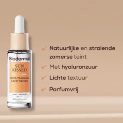 Biodermal Sun Tan Kissed Self Tanning Face Drops (30 ml)