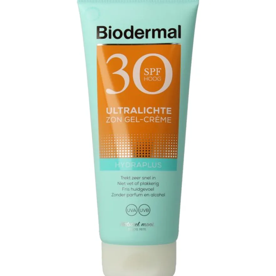 Biodermal Ultralichte Zon Gel-Creme SPF 30 (200 ml)