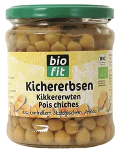 Biofit Kikkererwten Bio (370 ml)