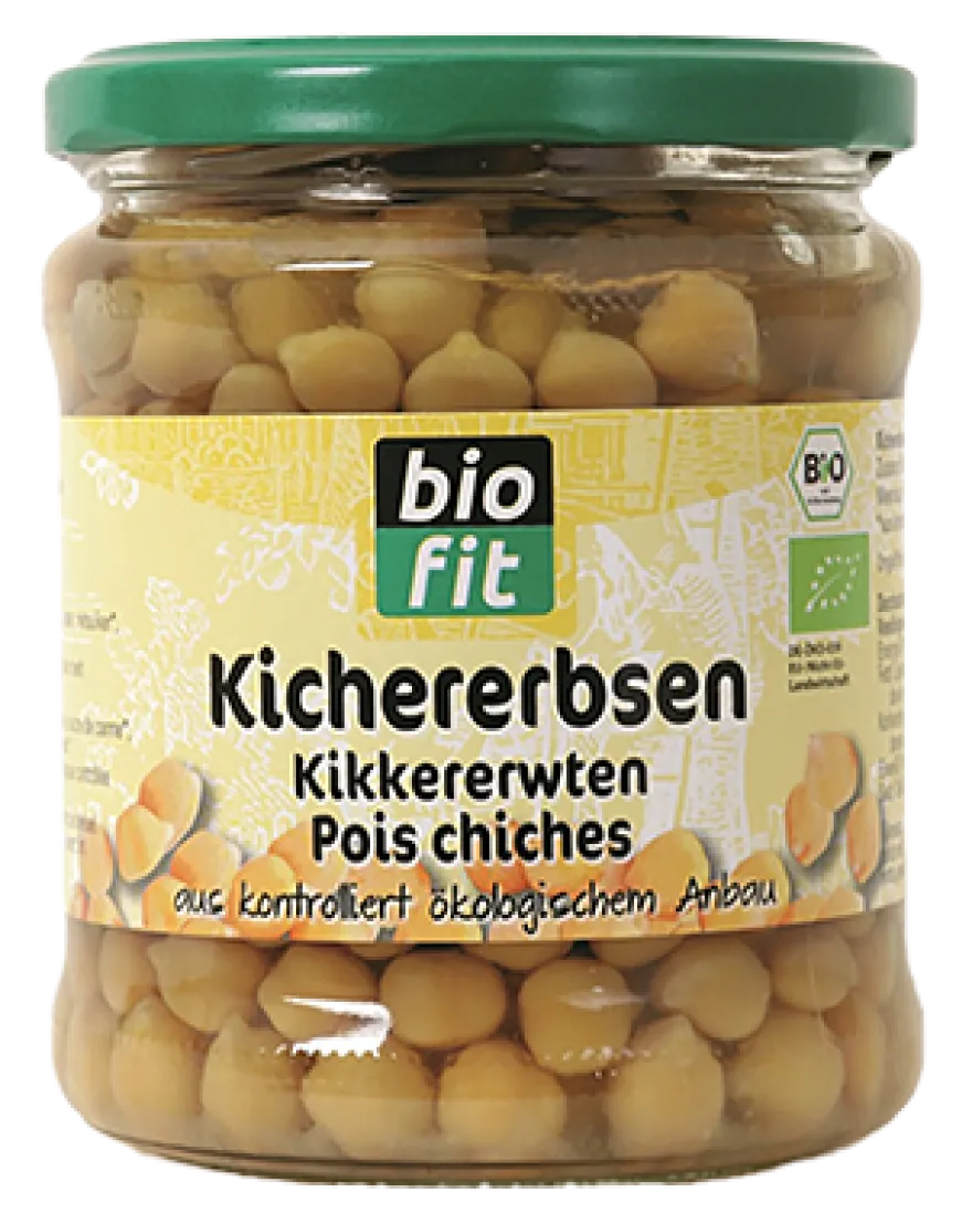 Biofit Kikkererwten Bio (370 ml)